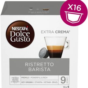 Cápsulas Nescafé Dolce Gusto (16 Unidades) Ristretto Barista