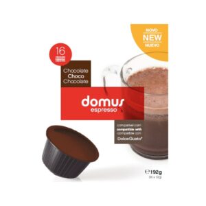 Pack 16x C?psulas Dolce Gusto Domus Espresso Chocolate