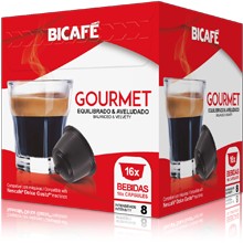 Pack 16x C?psulas Dolce Gusto Bicaf? Gourmet