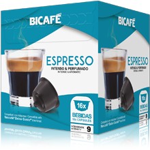 Pack 16x C?psulas Dolce Gusto Bicaf? Espresso