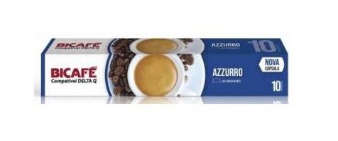 Cápsulas Delta Q Bicafé (10 Unidades) Azzurro