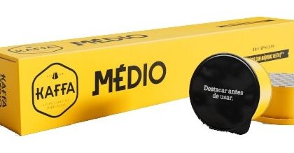 Pack 10x Cápsulas Delta Q Kaffa Médio