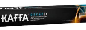 Pack 10x Cápsulas Nespresso Kaffa Decaf