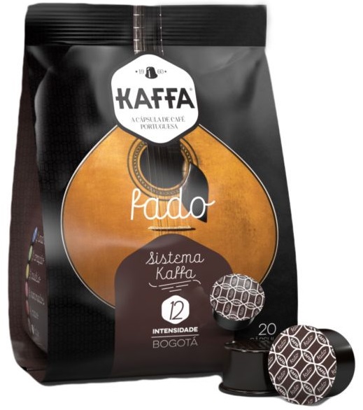 Pack 20x Cápsulas Kaffa Fado - Intensidade 12