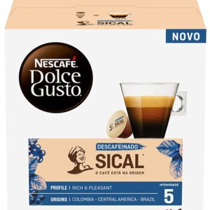 Pack 16x Cápsulas Nescafé Dolce Gusto Sical Descafeinado