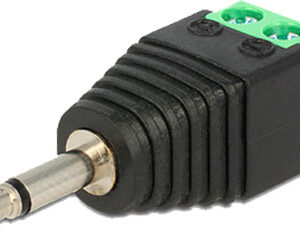 Ficha Jack 3,5mm Macho Mono com Sa?da 2 Terminais