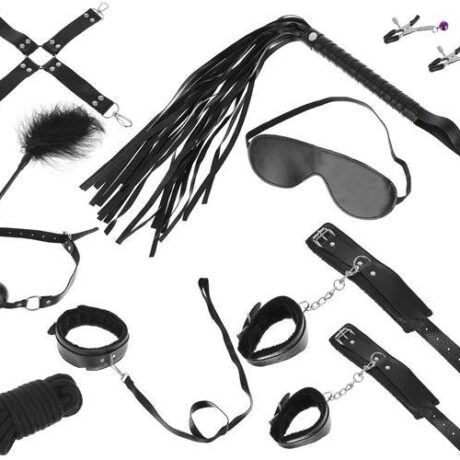 Pack Brinquedos Sexuais (Preto)