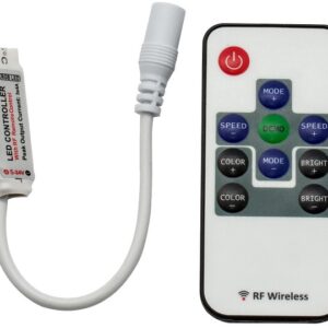 Controlador RGB s/ Fios (19 Funções) p/ Fita LEDs