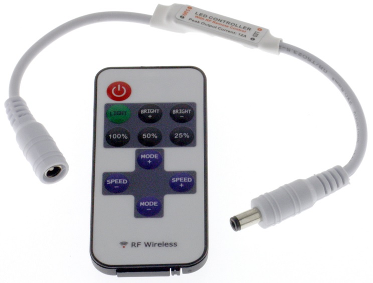 Controlador s/ Fios (10 Funções) p/ Fita LEDs
