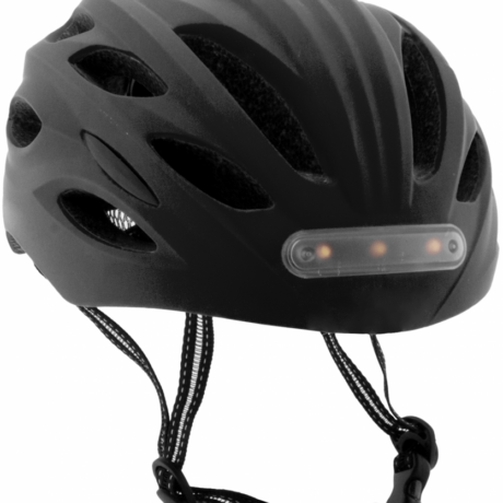 Capacete M02 Tamanho L c/ Luz Traseira (Preto) - COOLBOX