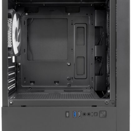 Caixa Micro ATX GM220 MPFusion Vidro Temperado (Preto) - COOLBOX