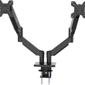 Suporte de Mesa M02D p/ 2 Monitores at? 32 (Preto) - COOLBOX