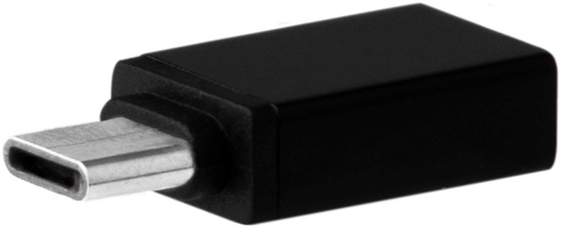 Adaptador USB-C Macho - USB-A Fêmea (Preto) - COOLBOX