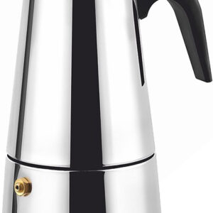 Cafeteira Italiana SS Moka Pot 6 (Inox) - HAEGER