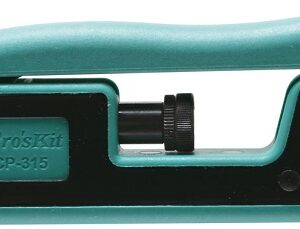 Alicate Cravar Fichas Compress?o RCA, BNC e F (RG58/59/RG6) - Proskit