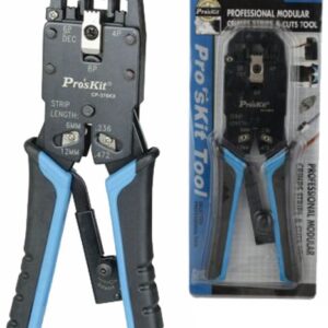 Alicate Cravar Fichas RJ11 / RJ12 / RJ22 / RJ45 - Proskit