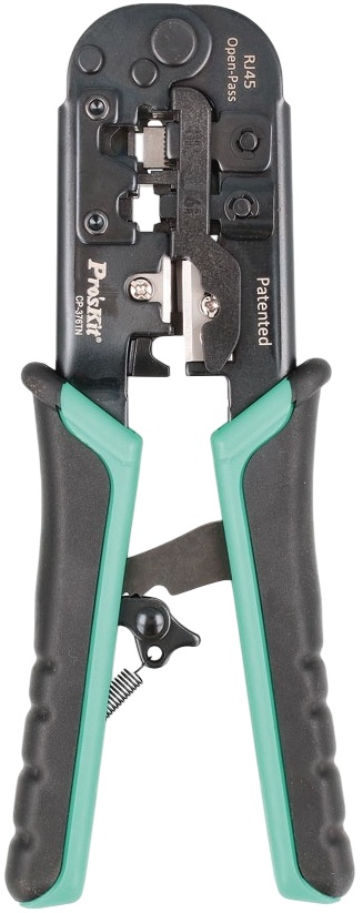 Alicate Cravar Fichas RJ11 / RJ12 / RJ45 - Proskit