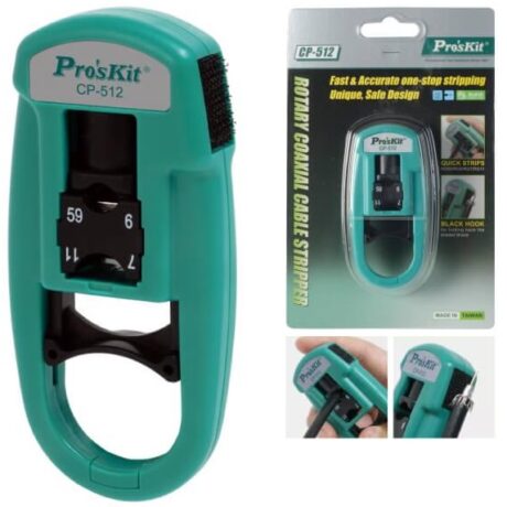 Descarnador de Cabos Coaxial - Proskit