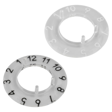 Indicador p/ Botão 21mm (Transparente-Branco) - 10 Digitos