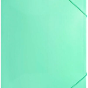 Capa Elásticos A4 Verde Pastel - COLORINO