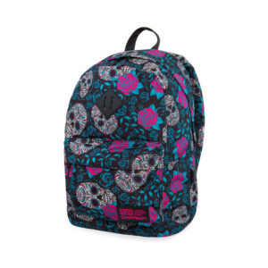 Mochila Cross USB Skulls & Roses