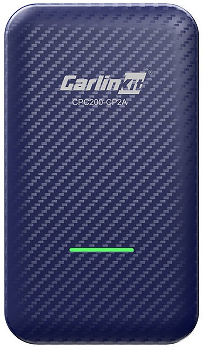 Adaptador s/ Fios CP2A p/ Carplay / Android Auto (Azul) - CARLINKIT