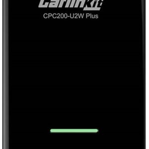 Adaptador s/ Fios U2W Plus Apple p/ Carplay (Preto) - CARLINKIT