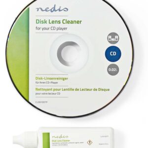 CD Limpeza p/ Lentes Laser com Instru??es Vocais e Liquido - NEDIS