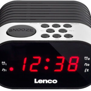R?dio Despertador CR 07 (Branco) - LENCO