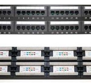Patch Panel 48 Portas UTP CAT6 19 2U - CROMAD