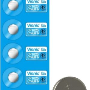 Pilha Lithium 3V CR1025 - VINNIC