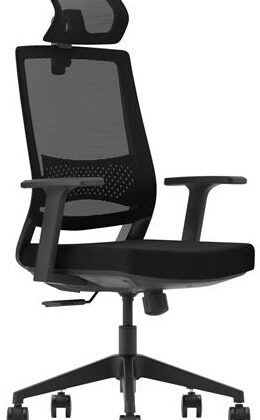 Cadeira de Escritório Sênior SE1000 (Preto) - CROMAD