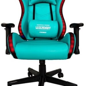 Cadeira Gaming Raptor Legendary Series LED´s RGB (Verde Água) - CROMAD