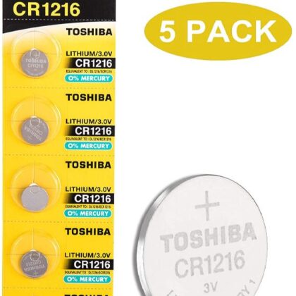 Pilha Lithium CR1216 - Bl5 3V - TOSHIBA