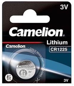 Pilha Lithium 3V CR1225 - CAMELION