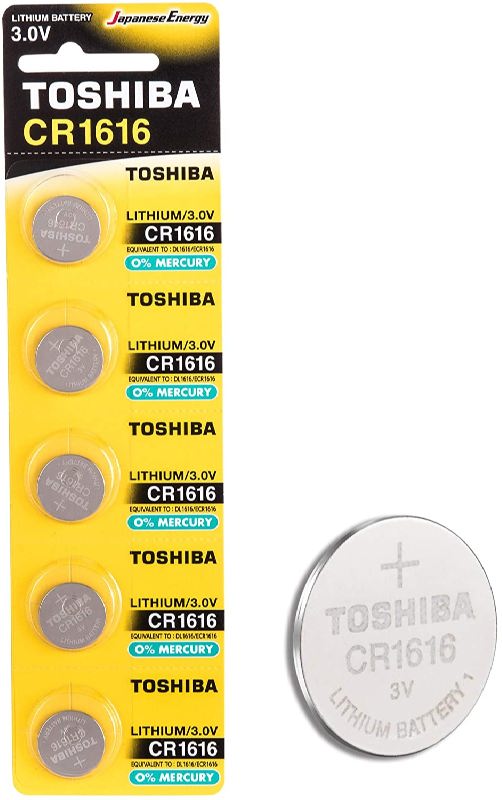 Pilha Lithium CR1616 - Bl5 3V - TOSHIBA