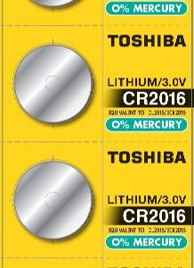 Pilha Lithium Cr2016 - Bl5 3V - TOSHIBA