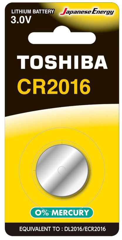 Pilha Lithium Cr2016 - Bl1 3V - TOSHIBA