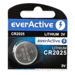 Pilha Lithium 3V CR2025 - everActive