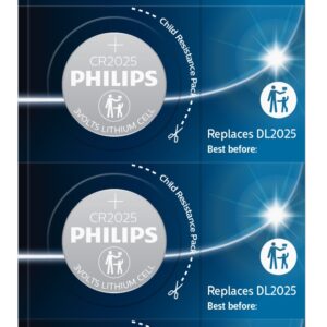 Pilha Lithium CR2025 3V - PHILIPS