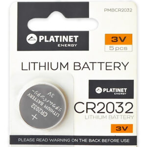 Pilha Lithium 3V 200mAh CR2032 - PLATINET