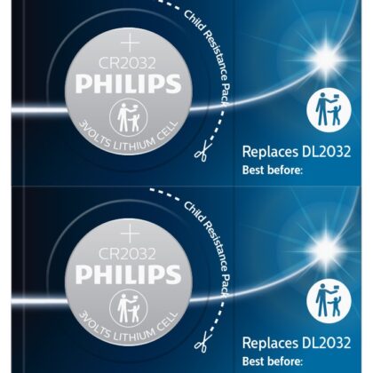 Pilha Lithium CR2032 3V - PHILIPS