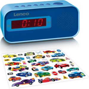 Rádio Despertador CR 205 (Azul) - LENCO