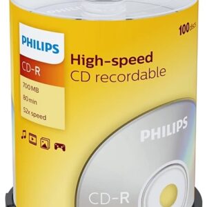 Pack 100x CD-R 52x 700MB - PHILIPS