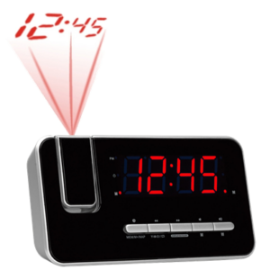 Rel?gio Despertador c/ Proje??o 180? PLL FM - DENVER