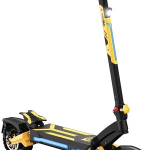 Trotinete Elétrica Cruise 1000 Gt 2 X 1400W 25km/h (Preto/Amarelo) - URBANGLIDE