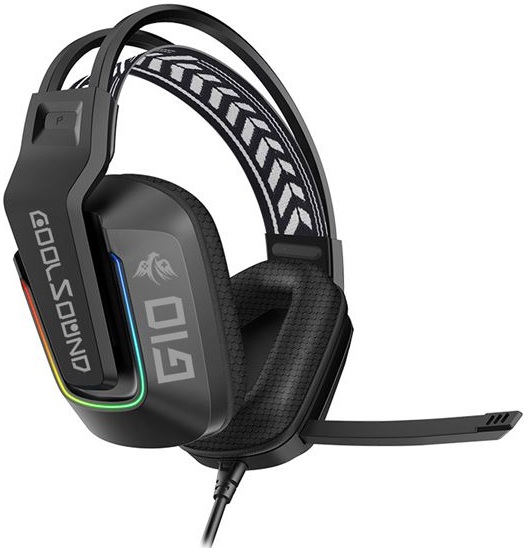 Auscultadores Headset Gaming G10 (Preto) - COOLSOUND