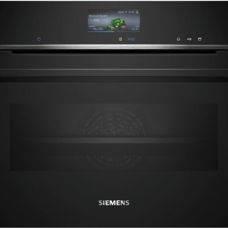 Forno Compacto c/ Função Vapor iQ700 47L 3300W (Preto) - SIEMENS
