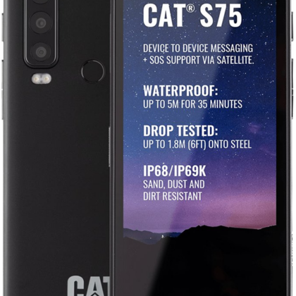 Smartphone S75 6,58 6GB/128GB Dual SIM (Preto) - CAT