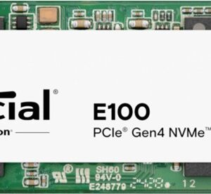 SSD 1TB M.2 2280 E100 TLC NAND NVMe PCIe Gen 4x 4.0 - CRUCIAL